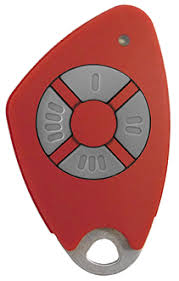 Télécommande INTRATONE 4TX+VIGIK-ROUGE 09-0117 vue de face